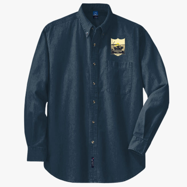 Long Sleeve Value Denim Shirt Thumbnail